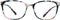 VisionGlobal Blue Light Blocking Glasses for Women, Anti Eyestrain Stylish Square Frame, +1.00 Magnification