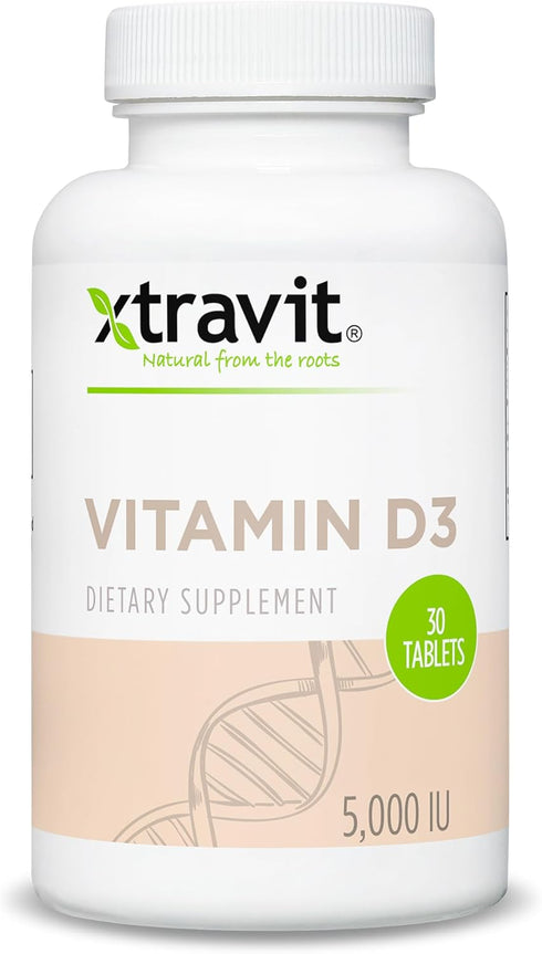 Vitamin D Supplement Natural Vitamins for Men & Women - May Support