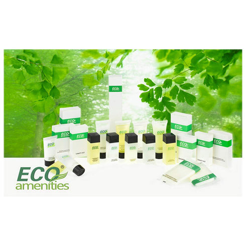 ECO Amenities Travel Toothbrush Kit - Manual Disposable Toothbrush with Toothpaste, 100 Sets
