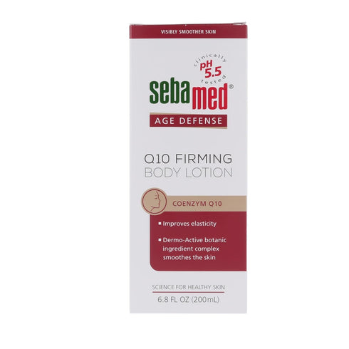 Sebamed Age Defense Q10 Firming Body Lotion, pH 5.5, 6.8 Fluid Ounces (200 Milliliters) with Dermo-Active Complex