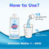 Home Times Multi-Surface Floor Cleaning Solution - 16.9 oz, Dilution Ratio 1:200, Compatible with Robot Vacuums