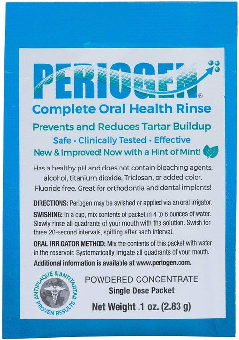 Periogen Oral Rinse - Travel Packets for Oral Care