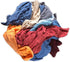 Premium Color T-Shirt Rags - 5 lbs. Compressed Box of Cotton Rags for Cleaning Oil, Dust, Grease, Stain & Paint