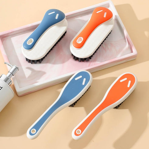 Soft Bristle Scrub Cleaning Brush, Stain Remover Brush, Small Scrub Brush Cleaner for Carpet, Clothes, Bathroom,