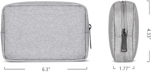 Universal Electronics Soft Carrying Case Bag - Durable & Lightweight for Outgoing, Business, Travel, and Cosmetics