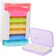 Holibanna Portable Weekly Medicine Organizer Case with Lid Lightweight Pill Box Container