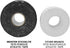Meister StickElite Professional Porous Athletic Tape - 15yd x 1.5" - 2 Rolls, Black