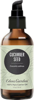 Edens Garden Cucumber Seed Carrier Oil, 100% Pure Premium Cold Pressed, 118 ml (4 fl oz)