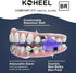 KOHEEL Adjustable Mouth Guard for Teeth Grinding, 6 Count Bruxism Dental Guard