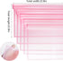lyy-biuty 20 Sheets Flower Wrapping Paper Bouquet Floral Wrapping Paper Pink Border Flower Wrapping Paper Floral Paper for Bouquet Flower Gift Packaging DIY Crafts,22.8 x 22.8 inch(Pink)