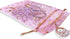 yuntop 100Pcs Moon Star Organza Jewelry Candy Pouch Gift Bags for Wedding Party