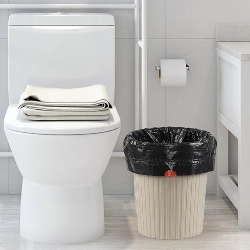 Cand 5 Gallon Drawstring Trash Bags, Garbage Bags, Black, 104 Counts/2 Rolls