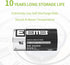 EEMB ER26500 C Size 3.6V Lithium Battery LS26500 SB-C01 TL-2200 for Tire Pressure Monitor, Smart Card, Tools