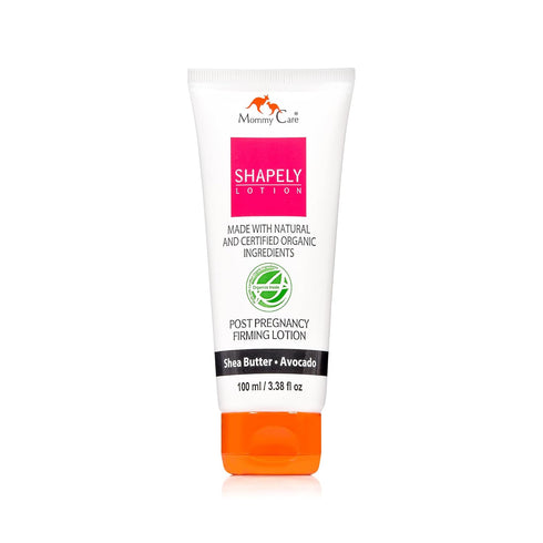 Mommy Care Shapely Post-Pregnancy Firming Lotion, 100ml, Tightens Skin & Reduces Stretch Marks