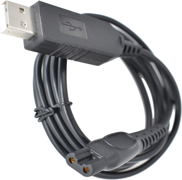 HQ8505 Shaver Charger Cord for Philips Norelco HQ8505 3000 5000 7000 Series, 15V AC Adapter Power Supply, 3.3Ft