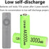 Ni-MH AA 3000mAh Rechargeable Batteries, 1.2V Double A High Capacity for Garden Landscaping, Outdoor Lights (4 Pack)