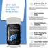 Intelligent Labs 50 Billion CFU Probiotic with Prebiotics - No Refrigeration Needed - with Sunfiber and FOS for 10x