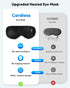 arboleaf Heated Eye Mask, Cordless Rechargeable Warm Compress for Dry Eyes & Better Sleep, Washable & Travel