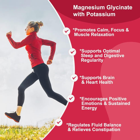 Magnesium Glycinate Gummies 400 mg with 100 mg Magnesium L-Threonate, Supports Calm, Sleep, Memory, 120 Gummies
