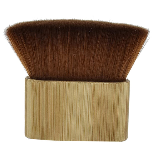 KALLORY Kits Styling Duster Tool - Wooden Neck Cutting Hairbrush with Nylon Cleaning Handle for Barber Salon