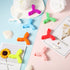 8 Pcs Y Shaped Aligner Colorful Tray Seaters for Invisible or Metal Braces, 8 Colors and Scents