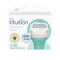 INTUITION Schick Refill, Razors for Women Sensitive Skin, 6 Count (Pack of 1) with Organic Aloe