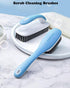 Stains-2 Pack Scrub Brush for Fabric Cleaning Brush,Laundry Stain Remover Brush,Clothes Scrub Brushes Cleaner Soft