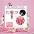 NINXIMI 600ml Vaginal Douche Enema Cleaner Reusable Manual Pressure Anal Vaginal Cleaning System Portable Kit