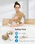 RENPHO King Size Heating Pad for Back Pain & Cramps Relief, FSA HSA Eligible, Auto Shut Off, 12" x 24" Light Yellow