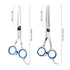 Professional Home Hair Cutting Kit - Haircutting Scissors, Thinning Shears Kit with Comb and Case for Men & Women
