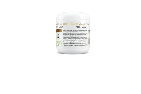 Colonial Dames Vitamin E and 70% Aloe Moisturizing Cream is a powerful moisturizer for even Delicate & Sensitive Skin