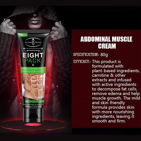 AICHUN BEAUTY Eight Pack for Men, Strong Waist Manly Torso, Smooth Lines, Fitness Belly Burning Muscle Fat Remove,