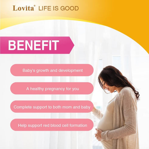 Prenatal Multivitamins, Comprehensive Support for Before, During, and Post-Pregnancy, 180 Vegetarian Tablets