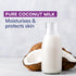 Parachute Advansed Deep Nourish Body Lotion, 100% Natural with Pure Coconut Milk, 13.5 Fl. oz, 72h Moisturization for