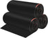 4 Gallon Drawstring Trash Bags, 60 Counts (3 Rolls) for Office, Bathroom, Kitchen, Bedroom, Black Garbage Bags