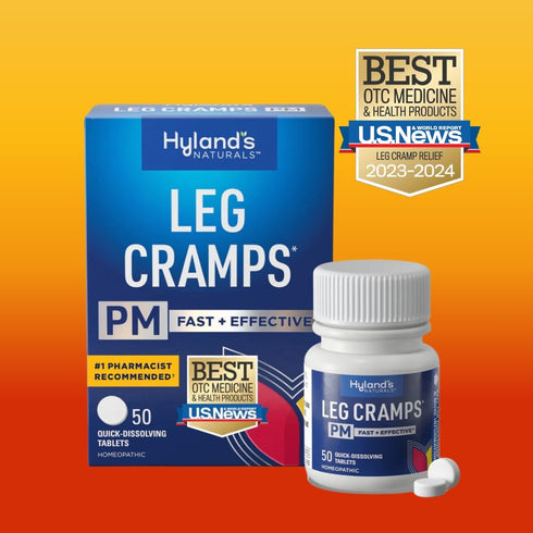 Hyland's Leg Cramps PM - 50 Tablets Each, Pack of 4