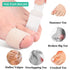 Big Toe Hammer Toe Wraps (10 Pack), Soft Padded Corrector for Pain Relief, Toe Bandages Protectors for Crooked, Curled,
