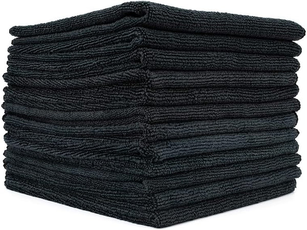 The Rag Company All-Purpose Microfiber Terry Cleaning Towels, 12-Pack, Commercial Grade, Lint-Free, 14in x 14in