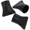Ipetboom 3pcs Black Professional Plastic Hair Dryer Nozzle - Universal Replacement Attachment for Blower
