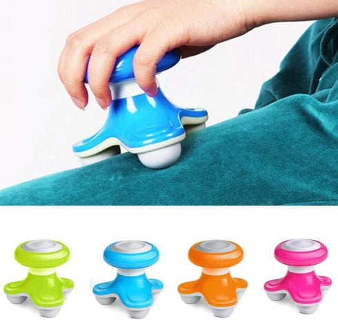 TYTOGE Electric Handled Wave Vibration Massager Body Massager Mini Electric Massager (English Blue)