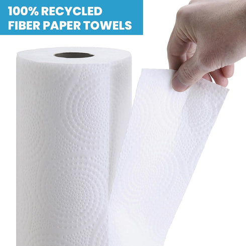 2 Ply Premium Paper Towels, 85 Sheets Per Roll, Double Rolls - Package of 6ct