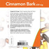 NOW Supplements Cinnamon Bark 600 mg, 240 Veg Capsules for Healthy Glucose Metabolism