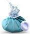 Reusable Ice Pack for Injuries, 9" Hot Water Bag for Hot & Cold Therapy, No-Leak Elastic Bag