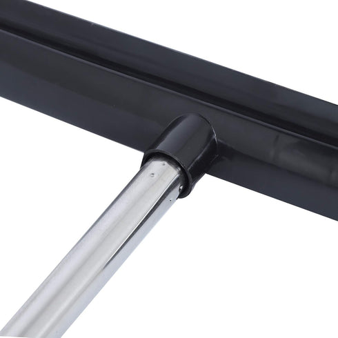 Multifunction Telescopic Floor Carpet Broom - Carpet Hair Removal Tool for Pet Hair Dust Removal (Black)