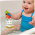 Takingup Baby Bath Thermometer, White Cow Baby Bath Thermometers, Floating Animal Toy Fun Thermometer for Bathtub, Tub