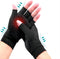 Copper Arthritis Gloves for Women Men, Fingerless Breathable & Moisture Wicking Compression Gloves for Joint Support