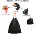 6 Rolls Drawstring Small Trash Bags, 4 Gallon Thicken Garbage Bags, 120 Counts for Kitchen, Bathroom