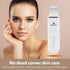 Skin Scrubber Face Spatula - Facial Scrubber for Deep Cleansing, Blackhead Remover, Pore Cleaner with 4 Modes (White)