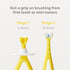 Frida Baby Grow-with-Me Baby Toothbrush Training Set, Infant to Toddler Toothbrush for Sensitive Gums