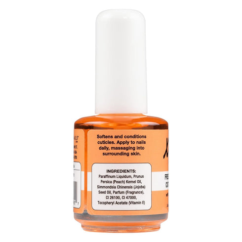 Xtreme Nail Cuticle Oil - Hydrating Scented Oil for Radiant Cosmetic Nail, Vitamin E Infused - Fresh Peach, 5oz